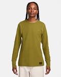 Nike Life Men's Long-sleeve Heavyweight Waffle Top