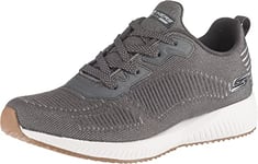 Skechers BOBS SQUAD - GLAM LEAGUE, Women's Low-Top Trainers, Grey (Gray Engineered Knit/Silver Trim Gysl), 5 UK (38 EU)