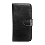 IDEAL OF SWEDEN Magnet Wallet+ iPhone 14 Plus lompakkokotelo, musta