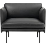 Outline Studio Chair Refine Leather Black/ Black