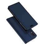 Dux Ducis Skin Pro Läderfodral iPhone XR Blå