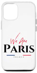 Coque pour iPhone 14 Pro Enjoy Paris France Quotes Graphic Tees, We Love Paris