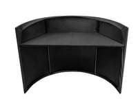 Curved Mobile Event Stand