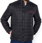 New Mens Hugo Boss Black Padded Down Jacket Black Size M RRP£200