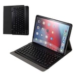 iPad Pro 11 (2021/2020/2018) - Bluetooth/trådløs Tastatur DANSK layout m/aftagelig etui/cover - Sort
