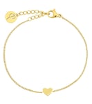 Pure Heart Mini Bracelet Gold