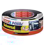 Silvertejp 50mm x 50m | Tesa extra Power | svart