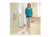 BLACK+DECKER FSM1616 Steam Mop - Damprenser - pinne - hvit/blå