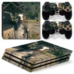 Kit De Autocollants Skin Decal Pour Nouvelle Console De Jeu Ps4 Pro, T1tn-P4pro-6887