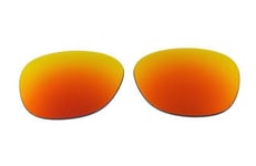 NEW POLARIZED REPLACEMENT FIRE RED LENS FIT RAY BAN RB2447 52MM SUNGLASSES