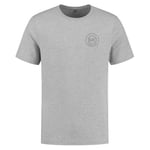 Michael Kors Peached Jersey Crew Neck T-shirt Grå bomull Medium Herr