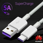 5A Huawei P20 Pro Lite Mate 20 P30 Type C USB Sync Charger Fast Charging Cable