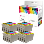 Lot Ink Cartridges For Epson 16xl Workforce Wf-2010w 2510wf 2520nf 2530wf