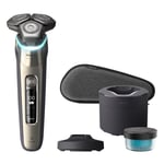 Philips 9000 Series Shaver With SkinIQ Technology, Quick Clean Pod s9983/55