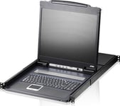 Aten 16-Port Ps/2-Usb Vga Lcd Kvm-Switch, 48,3 Cm (19"), 1280 X 1024 Pixlar, Lcd, 250 Cd/M², 1000:1, 170°