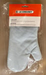 Le Creuset Oven 14” Mitt / Oven Glove Stain Resistant -Coastal Blue (New)