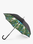 Fulton Bloomsbury Sunburst Walking Umbrella, Black/Multi