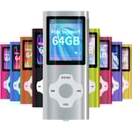 Digital, kompakt och bärbar MP3/MP4-spelare (Max Support 64GB Me