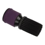 Barber Cleaning Brush Hair Sweep Brush Abs Fibers Skin Friendly Portable Purple