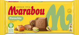 Marabou Mjölkchoklad Pistachio 185 gr