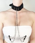 Shiver Choker + Nipple Clamps The Pinch