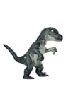 Deluxe Jurassic World Velociraptor Adult Inflatable Dinosaur Costume Fancy Dress