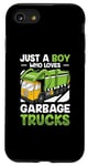 iPhone SE (2020) / 7 / 8 Just A Boy Who Loves Garbage Trucks Trash Love Truck Boys Case