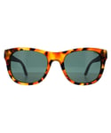 Polo Ralph Lauren Square Mens Tokyo Havana & Tartan Grey Green Sunglasses - Brown - One Size
