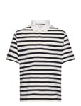 Doon Ss Rugby Shirt Ivel Designers Polos Short-sleeved Navy Wax London