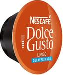 Dolce Gusto Lungo Decaff Coffee Pods 50 Capsules 50 Drinks Sold Loose