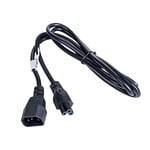 Akyga Power Cable for Notebook AK-NB-09A Clover CCA IEC C5 / C14 1.5 m