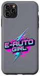 iPhone 11 Pro Max Electric Girl Typ 2 Plug Supercharge E Cars EV Electric Car Case