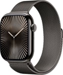 Apple Watch Series 10 GPS + Cel 46mm / Slate Titanium Case / Slate Milanese Loop - M/L