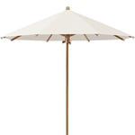 Glatz, Teakwood parasoll 350 cm Kat.4 453 Vanilla