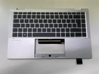 HP EliteBook x360 1040 G7 M16933-031 Palmrest Keyboard English UK STICKER NEW