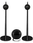 Cabasse IO3 Pied + The Pearl Sub - Système 2.1 actif Noir, Noir/Blanc, Noir/Bois ou...