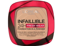 L'OREAL_Infaillible 24H Fresh Wear Foundation In A Powder long-lasting face foundation in powder 120 Vanilla 9g