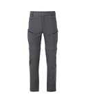 Regatta Dare 2B Mens Tuned In II Multi Pocket Zip Off Walking Trousers (Ebony Grey) - Size 34 Regular