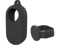 Puluz Silikonfodral Med Linsskydd För Insta360 Go 3 Svart