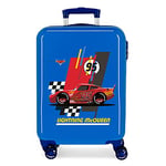 Disney Cars Lightning Mcqueen Blue Cabin Suitcase 37 x 55 x 20 cm Rigid ABS Combination Lock 34 Litre 2.6 kg 4 Double Wheels Hand Luggage