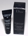 Dior Forever Skin Glow Radiant Foundation Shade 0N Neutral Glow 2.7ml SPF20