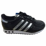 Kid's Adidas Originals La Trainer Black/silver Trainers G63982