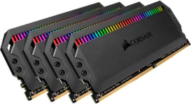 Dominator Platinum RGB Black 128GB DDR4 3200MHZ DIMM CMT128GX4M4E3200C