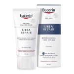 Eucerin Dry Skin Replenishing Face Cream 5% Urea 50ml x 2 Packs