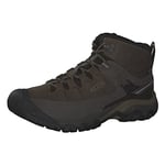 KEEN Homme Targhee 3 Mid Waterproof Chaussure de randonnée, Bungee Cord/Black, 40 EU