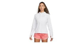 Veste coupe vent femme nike dri fit swift uv blanc