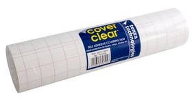 Bokplast Självhäftande 80 Mikron Blank Klar 30cm x 25m