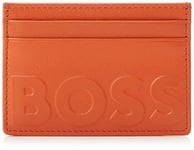 Hugo Boss Men Big BD_Card Case, Orange, One Size