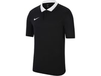 Nike Df Park 20 Polo Ss T-Shirt Black Cw6935 010 Xl