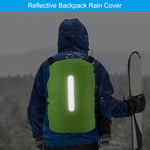 65-75L Waterproof Backpack Rain Cover with Vertical Strap XL Lawn Green